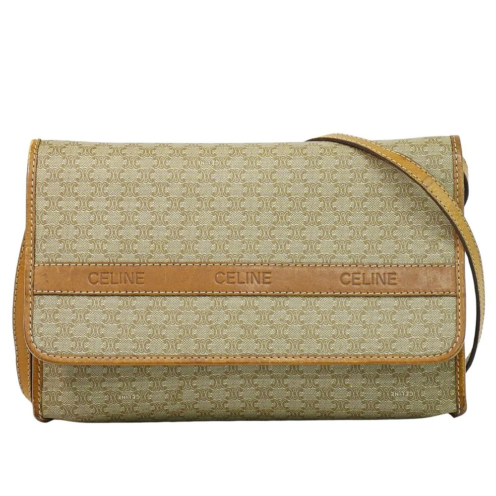 Celine Vintage Macadam Canvas Medium